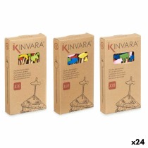 Ensemble de brochettes pour barbecue Kinvara 47527 47527 Bambou Brochette Décoré (24 Unités)