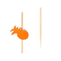 Barbecue Skewer Set Kinvara 47527 47527 Bamboo Skewer Decorated (24 Units)