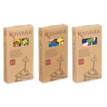Ensemble de brochettes pour barbecue Kinvara 47527 47527 Bambou Brochette Décoré (24 Unités)