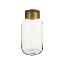 Vase Gift Decor V1224IP-C V1224IP-C Rose Doré verre 11,5 x 24 x 11,5 cm (6 Unités)