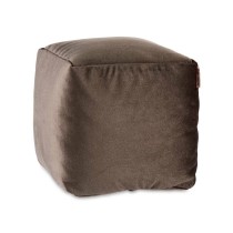 Pouf Gift Decor QUADRADO-CINZA QUADRADO-CINZA Gris polystyrène Velours (4 Unités)