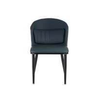 Armchair Gift Decor 1A 1A Blue Black 51 x 83,5 x 54 cm Circular (2 Units)