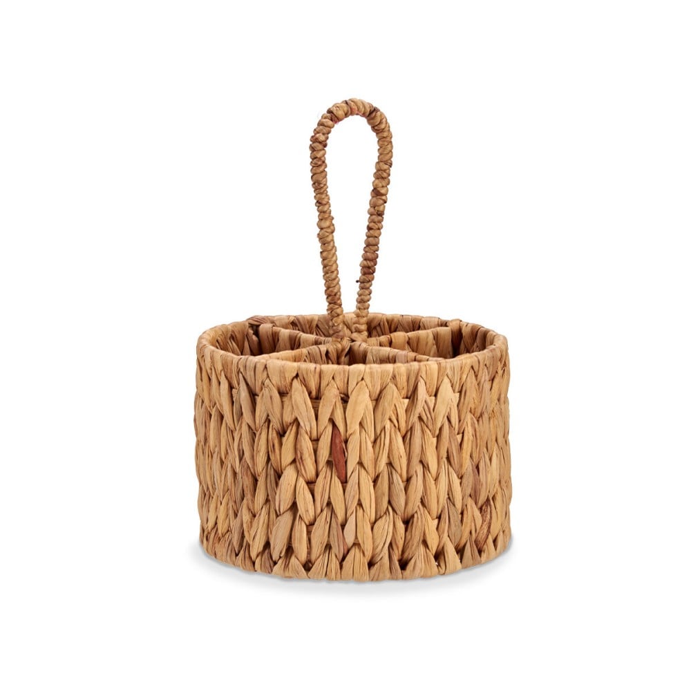 Besteckkorb Gift Decor SF27113 SF27113 Braun Metall Wasserhyazinthe 20 x 30 x 20 cm (12 Stück)
