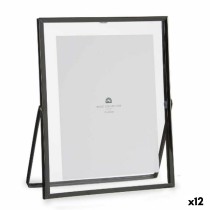 Fotorahmen Gift Decor MS61015-C MS61015-C Schwarz Metall Glas Kunststoff (12 Stück)