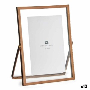 Fotorahmen Gift Decor MS61015-A-C MS61015-A-C Kupfer Metall Glas Kunststoff (12 Stück)
