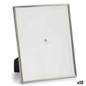 Fotorahmen Gift Decor MS61001-MAT SILVER MS61001-MAT SILVER Silberfarben Kristall Stahl (12 Stück)