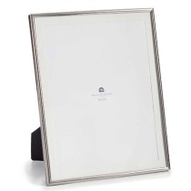 Photo frame Gift Decor MS61001-MAT SILVER MS61001-MAT SILVER Silver Crystal Steel (12 Units)
