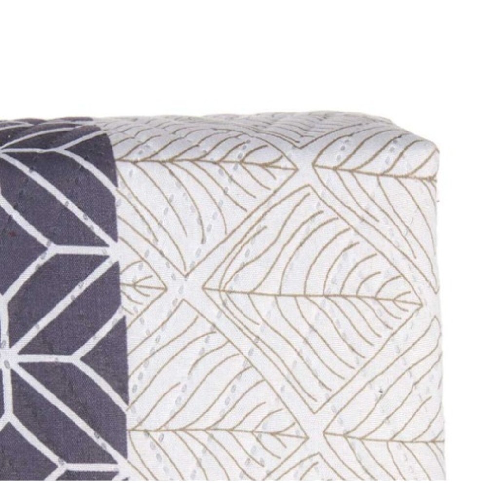 Reversible Bedspread Gift Decor 3523 3523 Blue White Grey 240 x 260 cm 260 x 0,3 x 240 cm Hexagonal (6 Units)