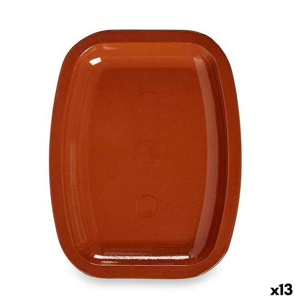 Ofenschüssel La Dehesa 0426 0426 Steingut 26 x 2,5 x 20,5 cm (13 Stück)