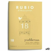 Cahier de maths Rubio Nº 18 A5 Espagnol 20 Volets (10 Unités)