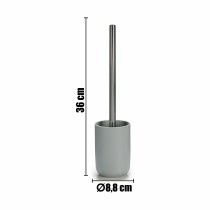 Badezimmer Set Berilo CN-B6369-G CN-B6369-G Grau Polypropylen 16,5 x 29,5 x 17 cm 4 Stücke (6 Stück)