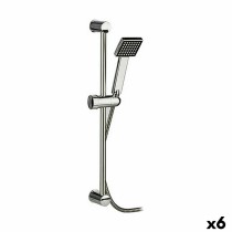 A shower head with a hose to direct the flow Berilo 9721159BC 9721159BC Silver Steel Plastic Squared 18 x 8 x 72,5 cm 3 Pieces (