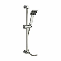 A shower head with a hose to direct the flow Berilo 9721159BC 9721159BC Silver Steel Plastic Squared 18 x 8 x 72,5 cm 3 Pieces (