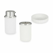 Bath Set Berilo 3318-1 3318-1 White Plastic 10,5 x 16,5 x 15,5 cm (12 Units)