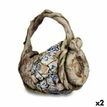 Decorative Garden Figure Ibergarden ZD19011 ZD19011 Polyresin Vase 23,5 x 35 x 31 cm (2 Units)