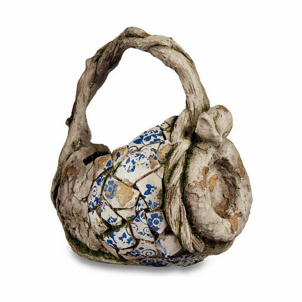 Figure décorative de jardin Ibergarden ZD19011 ZD19011 Polyrésine Vase 23,5 x 35 x 31 cm (2 Unités)