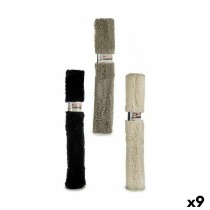 Teppich Gift Decor PV VELVET MAT PV VELVET MAT Weiß Schwarz Grau 100 x 1 x 150 cm (9 Stück)