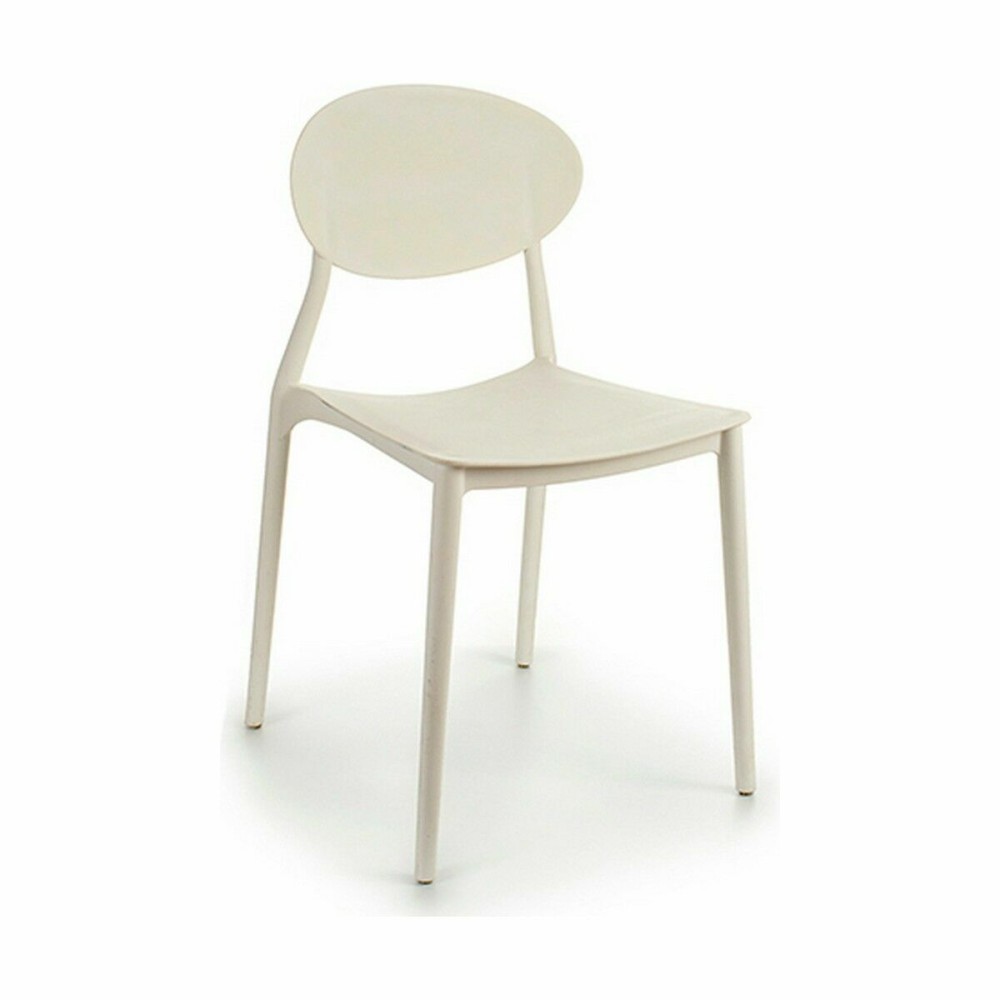 Esszimmerstuhl Gift Decor BB-04 BB-04 Weiß Kunststoff 41 x 81 x 49 cm (4 Stück)