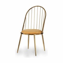 Chair Gift Decor 036 A 036 A Golden Mustard Polyester Iron 48 x 95,5 x 48 cm Bars (2 Units)