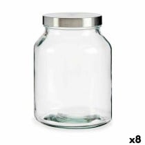 Bocal Vivalto 78255 78255 Transparent Argenté Argent 3 L (8 Unités)