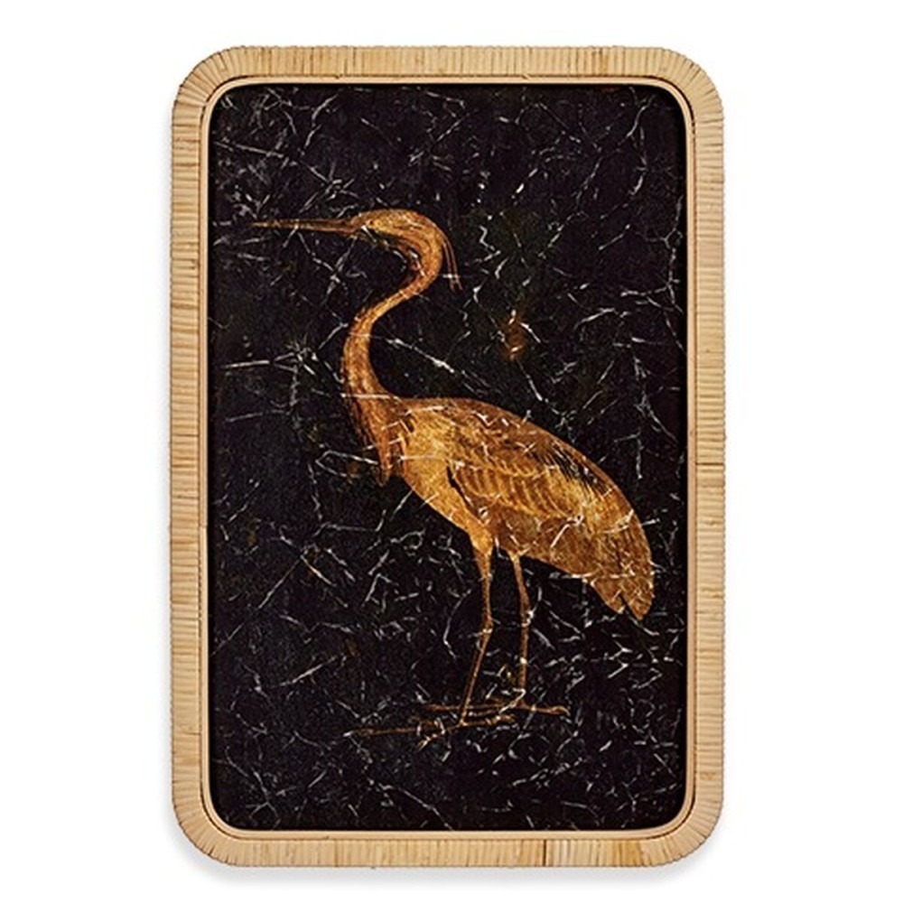 Canvas Gift Decor YX19F0006A10 YX19F0006A10 Heron 2 x 60 x 40 cm (6 Units)
