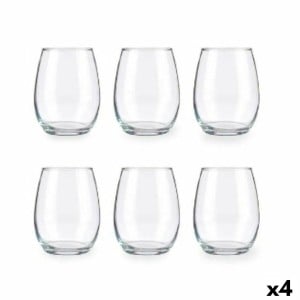Set de Verres Pasabahce 1201857-420825 Amber Transparent verre 350 ml (4 Unités)