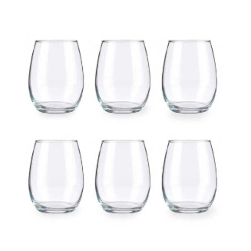 Set of glasses Pasabahce 1201857-420825 Amber Transparent Glass 350 ml (4 Units)