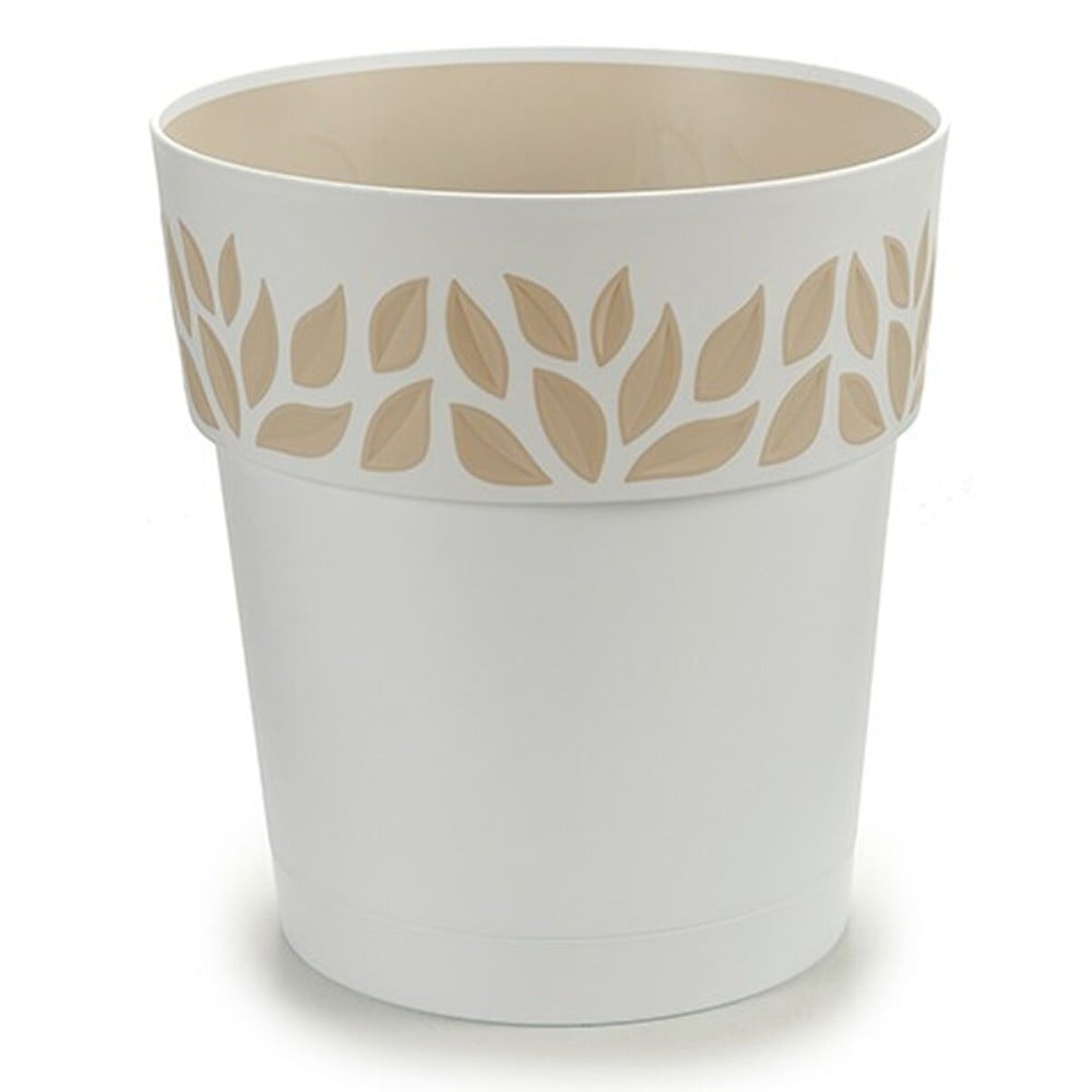 Pot auto-arrosant Stefanplast 94100 Cloe Blanc Plastique 25 x 25 x 25 cm (6 Unités)