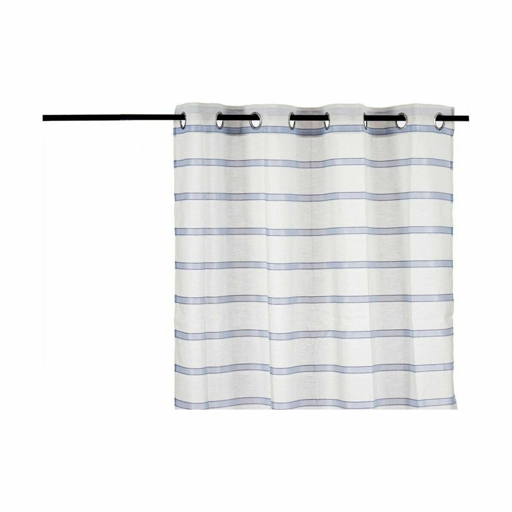 Rideau Gift Decor SLB8625 SLB8625 Bleu 140 x 0,1 x 260 cm Rayures