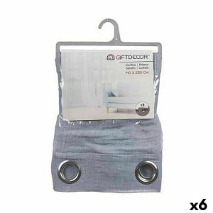 Curtain Gift Decor SLB8576-10 SLB8576-10 Blue 140 x 0,1 x 260 cm