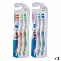 Zahnbürste Berilo 29100288 29100288 Gelb Blau Rot grün (12 Stück)