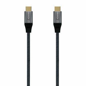 USB-C-Kabel Aisens A107-0671 1 m Grau (1 Stück)