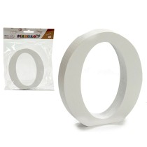 Letter Pincello 1711051 O White Wood 2 x 16 x 14,5 cm (24 Units)