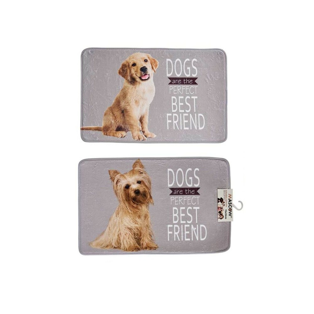 Tapis pour chien Mascow 23 23 Gris 45 x 0,5 x 69 cm (12 Unités)