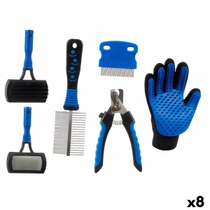 Lot d'hygiène Mascow HL21082601 HL21082601 Bleu Polyester Tissu TPR Animaux de compagnie (8 Unités)