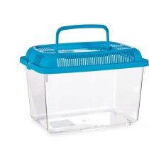 Bocal à poisson Mascow 87866 87866 Bleu Plastique 7 L 20 x 20 x 30 cm Avec poignée Grand (8 Unités)