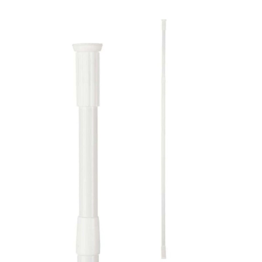 Extendable bar Berilo B0638 110-200CM B0638 110-200CM White Aluminium 200 x 2,2 x 2,2 cm For shower (18 Units)