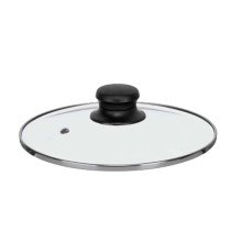 Couvercle pour marmite Kinvara CN-SW1304-20CM CN-SW1304-20CM Transparent Argenté Argent Métal verre Acier inoxydable Verre Acier