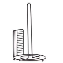 Kitchen Paper holder Kinvara W7728-3P W7728-3P Black Metal 18,5 x 31,5 x 18,5 cm 18,5 x 32,4 x 18,5 cm (6 Units)