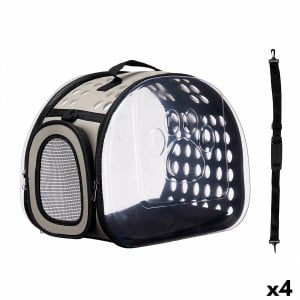 Cage de Transport Mascow 227 227 Gris Plastique 43 x 20 x 33 cm 43 x 33 x 4 cm (4 Unités)