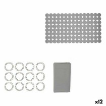 Bath Set Berilo CN-B6032A-GREY CN-B6032A-GREY Grey PVC Polyethylene EVA 28 x 42 x 6 cm (12 Units)