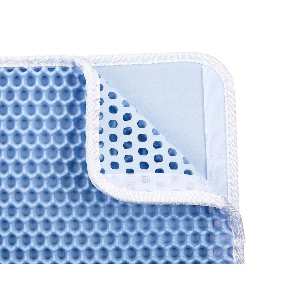 Cat Litter Tray Mat Mascow 242 242 Blue 50 x 40 x 1,5 cm (12 Units)