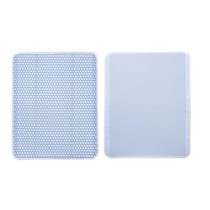 Cat Litter Tray Mat Mascow 242 242 Blue 50 x 40 x 1,5 cm (12 Units)