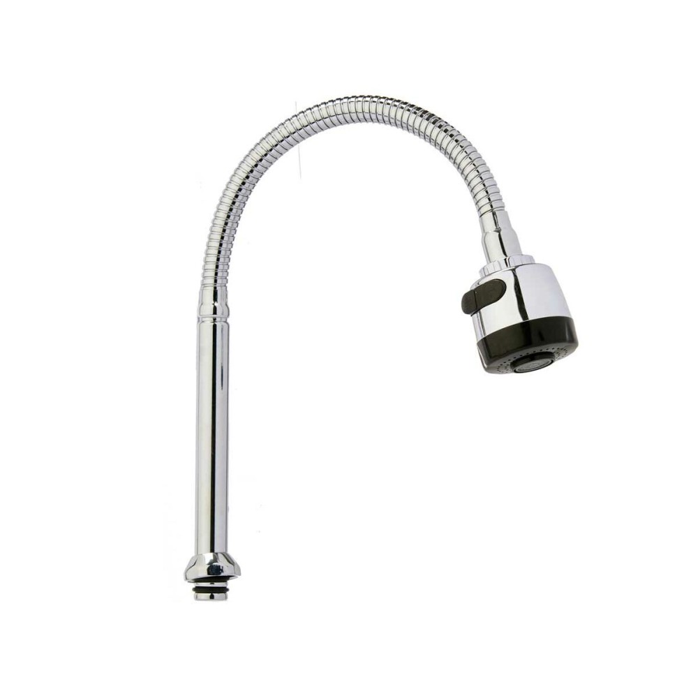 Kitchen Tap Kinvara 179 179 Black Silver Rubber Metal Plastic Extendable Multifunction (12 Units)