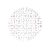 Tapis Antidérapant Kinvara 29100272 29100272 Transparent Plastique 29 x 0,1 x 29 cm Évier (12 Unités)