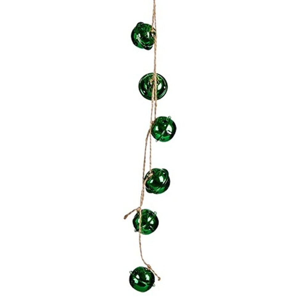Weihnachtsschmuck Krist+ 00547-2 00547-2 grün Kunststoff Schelle 58 x 3 x 3 cm (24 Stück)