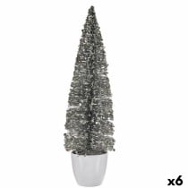 Christmas Tree Krist+ 2402/15-2-1 2402/15-2-1 Silver Plastic Christmas Tree 10 x 38 x 10 cm (6 Units)