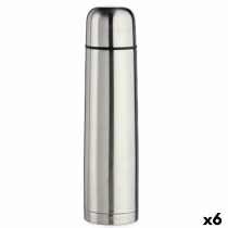 Thermosflasche Kinvara SW8011-1000ML SW8011-1000ML Silberfarben Metall 1 L (6 Stück)