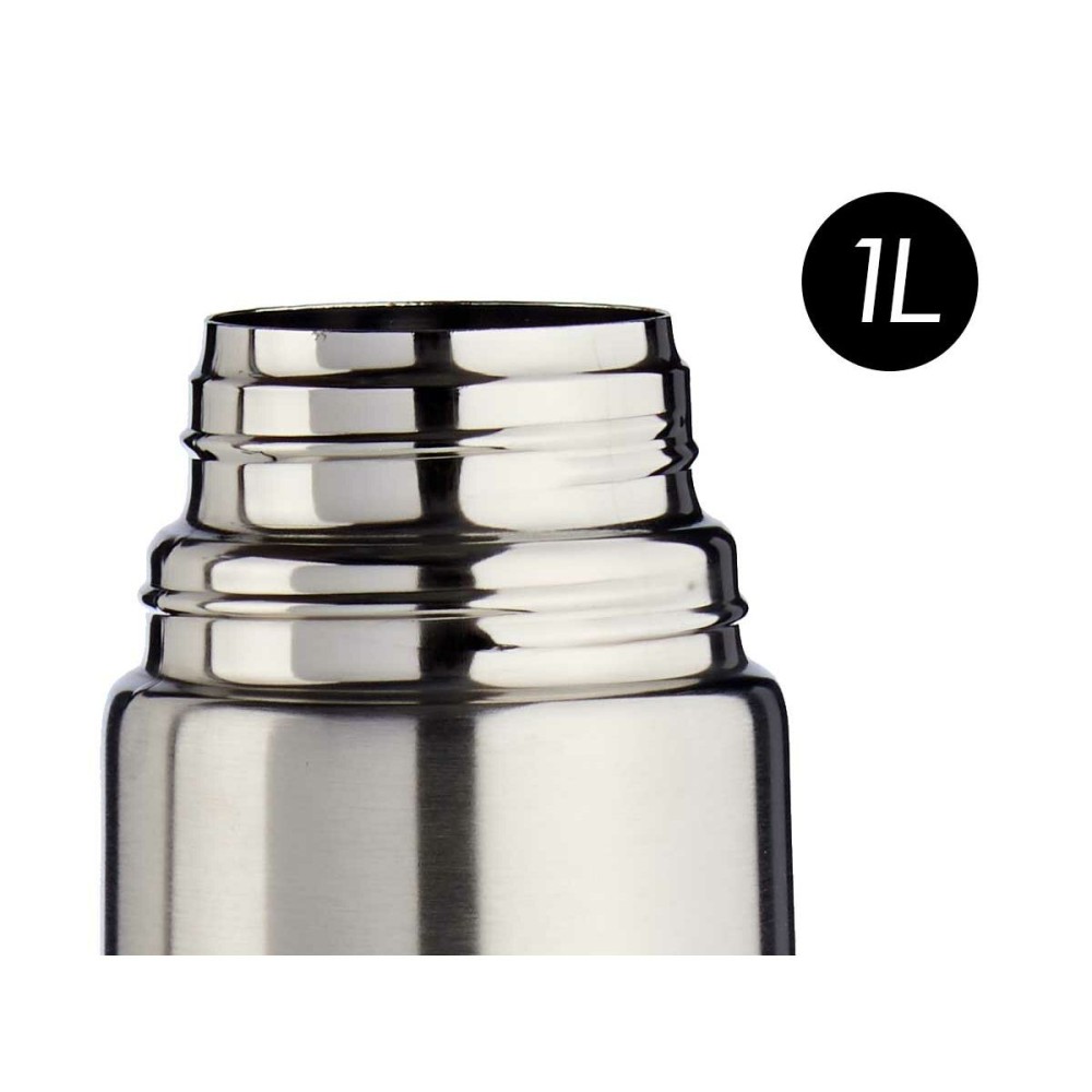 Thermosflasche Kinvara SW8011-1000ML SW8011-1000ML Silberfarben Metall 1 L (6 Stück)