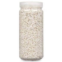 Deko-Steine Gift Decor 2341HFP-1Z9 2341HFP-1Z9 Weiß 2 - 5 mm 700 g 6,5 x 15,5 x 6,5 cm 6,2 x 15,3 x 6,2 cm 6,5 x 15,8 x 6,5 cm (